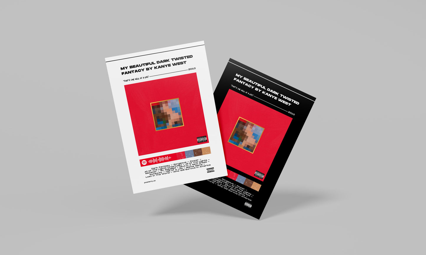 My Beautiful Dark Twisted Fantacy x Kanye West