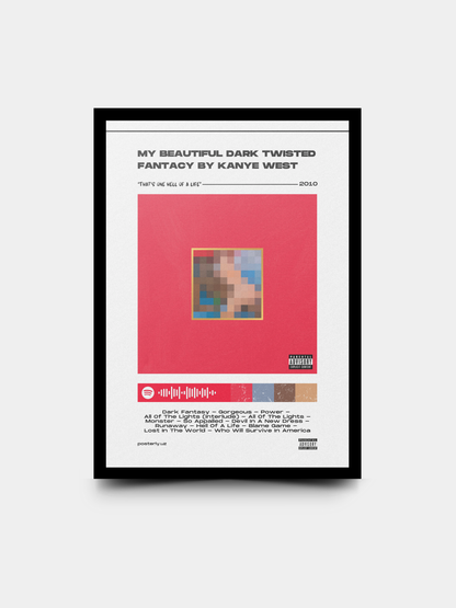 My Beautiful Dark Twisted Fantacy x Kanye West