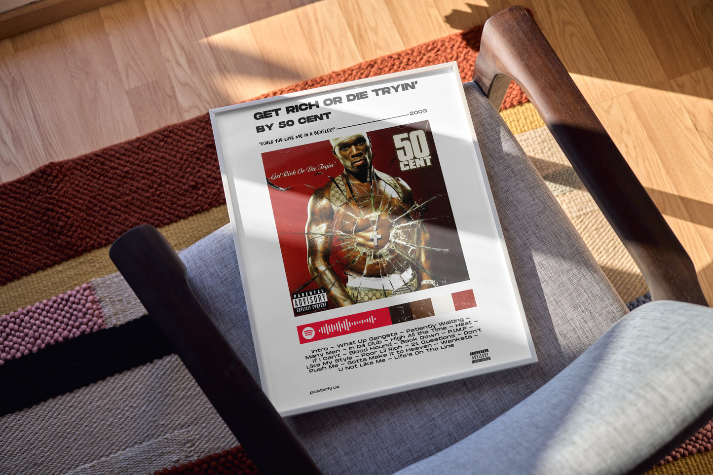 Get Rich or Die Tryin’ x 50 Cent