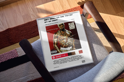 Get Rich or Die Tryin’ x 50 Cent