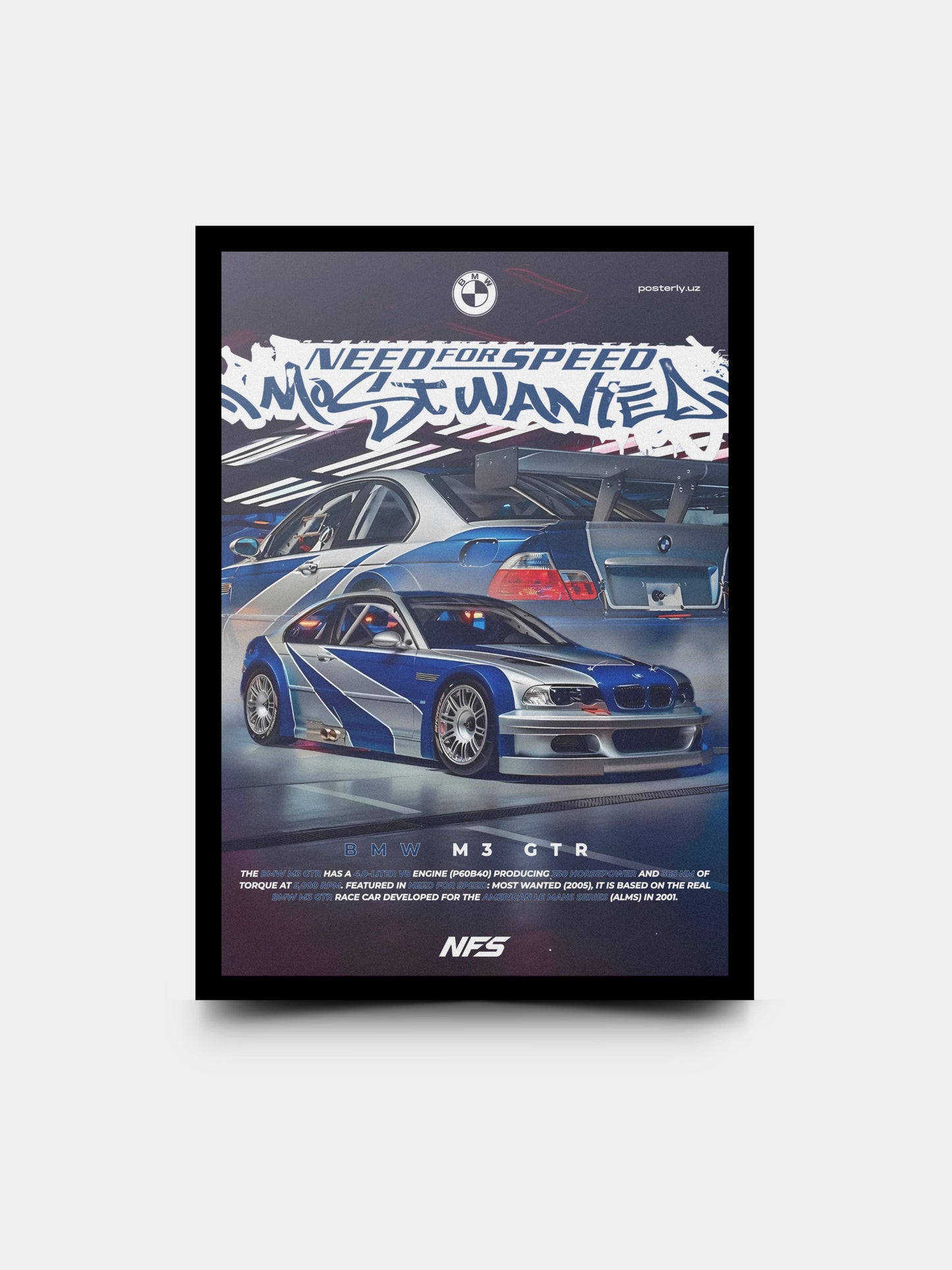 BMW M3 GTR (NFS Most Wanted)