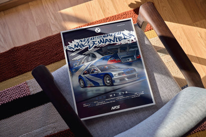 BMW M3 GTR (NFS Most Wanted)