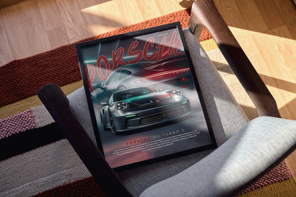 Porsche 911 Turbo S (Silver)