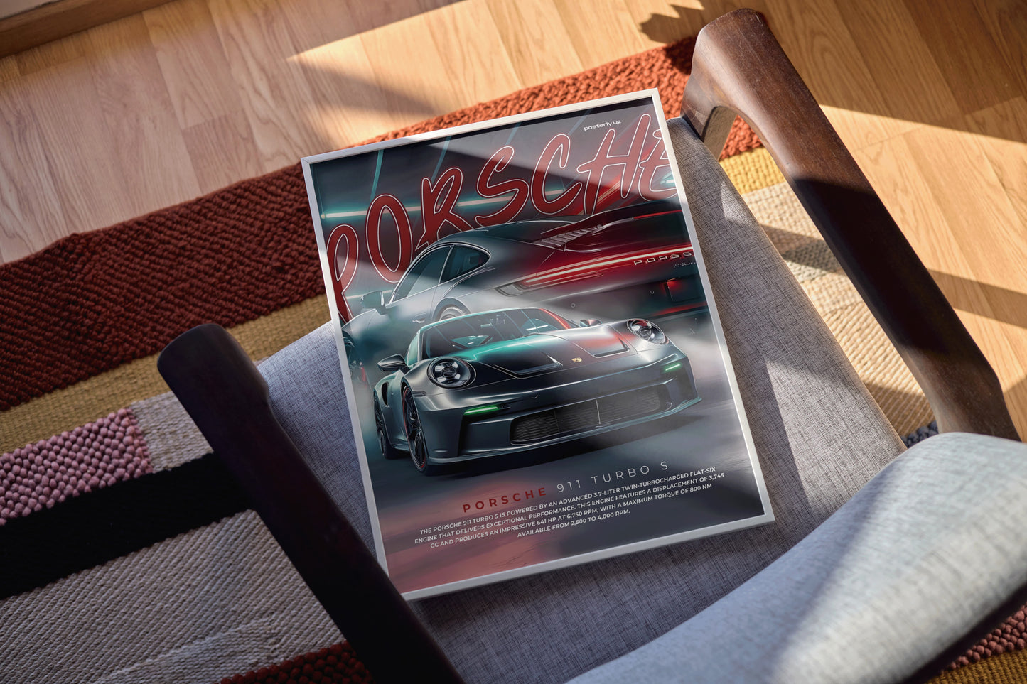 Porsche 911 Turbo S (Silver)